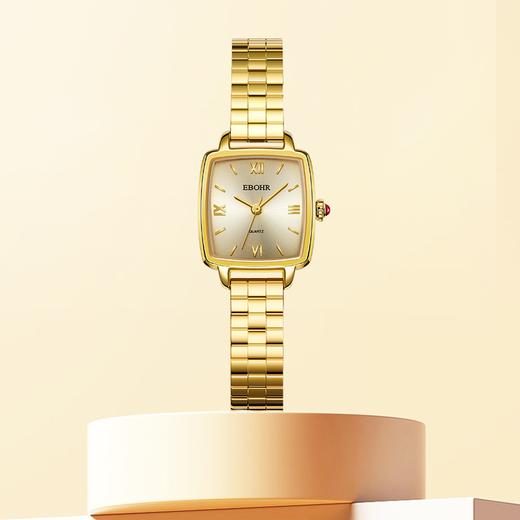 依波表EBOHR小金表手表女款轻奢高级石英表小众气质毕业礼物5677 商品图4