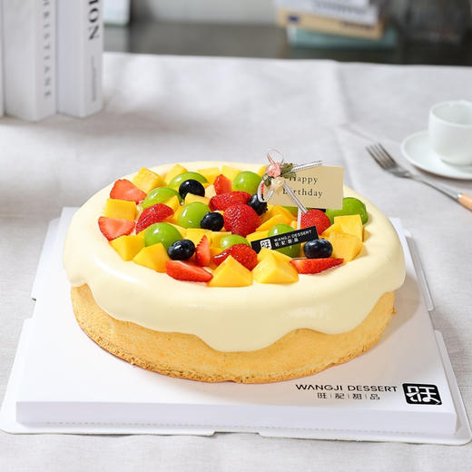 水果海盐芝士蛋糕-夏日限定爆款水果芝士蛋糕清新海盐口味 商品图1