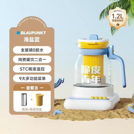 （包邮0蓝宝玻璃养生壶HP06(四种颜色） 商品图5