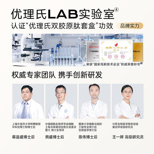 【焕活年轻】双胶原蛋白肽抚纹套盒 院线级全维度抗皱淡纹 商品图4