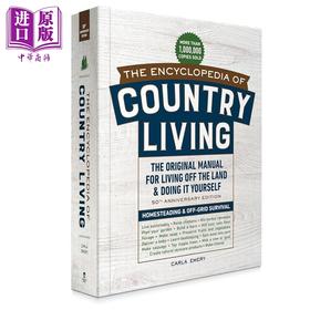【中商原版】乡村生活百科全书 50周年纪念版 家庭农场与离网生存 The Encyclopedia of Country Living 英文原版 Carla Emery 