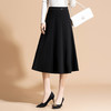 「自」全新升级【铂金会员146/天猫199/差价53】(15957)洛诗琳新款气质高腰半身裙2025秋季时尚显瘦中长款A字裙女 商品缩略图0