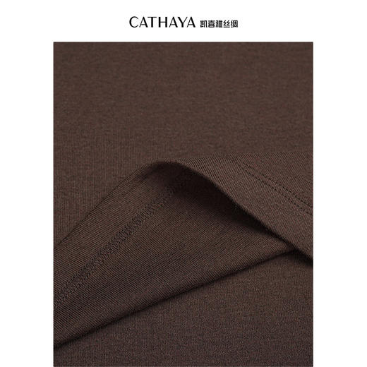 凯喜雅 珍珠羊绒圆领打底衫 商品图7