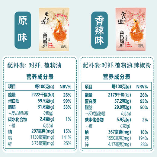 巷仔边高钙脆虾（0糖 高蛋白） 商品图7