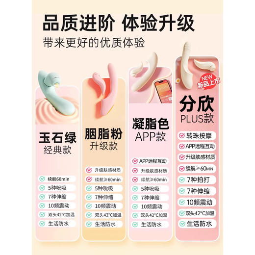 SVAKOM 分欣·震动棒（分离式炮机、一物三玩） 商品图4