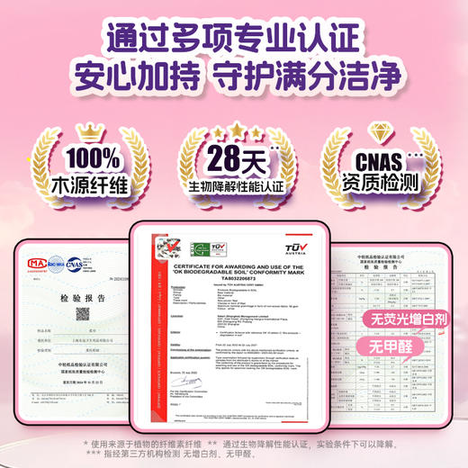 洁云柔巾FUFUSOUL悬挂式180抽洁面巾 2提 商品图6