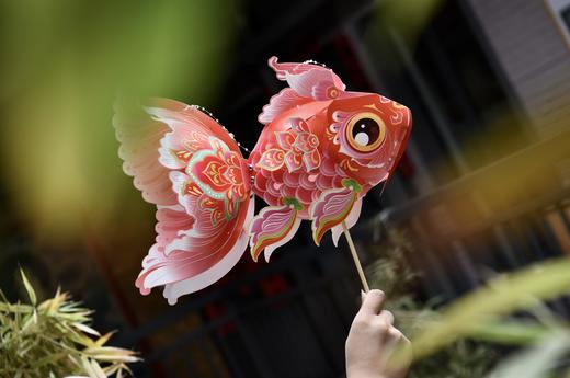 正安 秋分手作 和明·兔儿爷彩绘&非遗鱼灯 祈愿家宅永安照亮团圆路 中秋月满处即故乡 商品图13