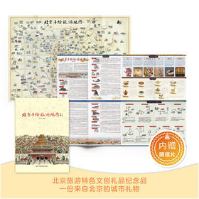 北京手绘旅游地图