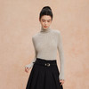 QG632斯尔丽25秋季新款超细纱支高领打底百搭细腻柔软贴身长袖针织衫 商品缩略图2