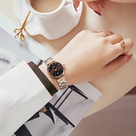 依波表手表女士全自动机械女表高级锆钻轻奢时尚防水送礼腕表3660 商品图5