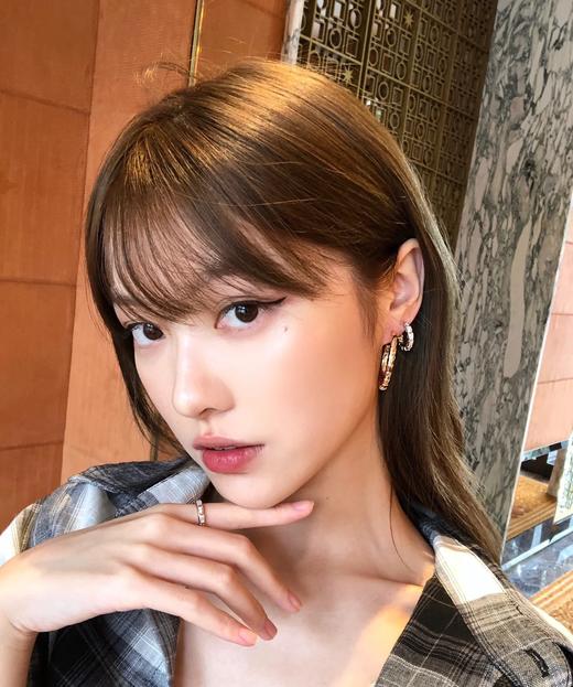 Sperpenti Viper 系列蛇骨戒指光面半密镶鳞片蛇骨戒指（XK） 商品图7