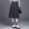 QYM 771-Y百褶裙高腰半身裙时尚A字裙 商品缩略图0