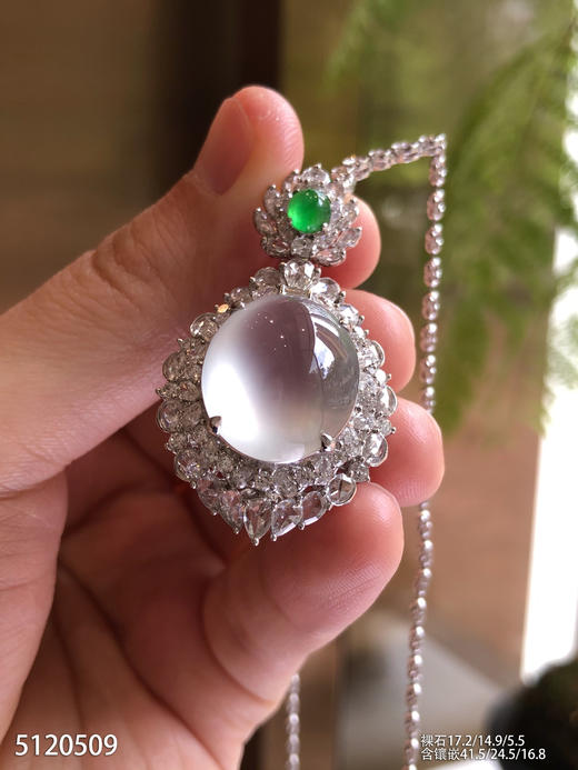 5120509，蛋面吊坠。具体价格微信咨询 商品图2