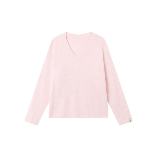 CryingCenter 软糯v领 落肩显瘦毛衣卫衣 哭喊中心 商品图3