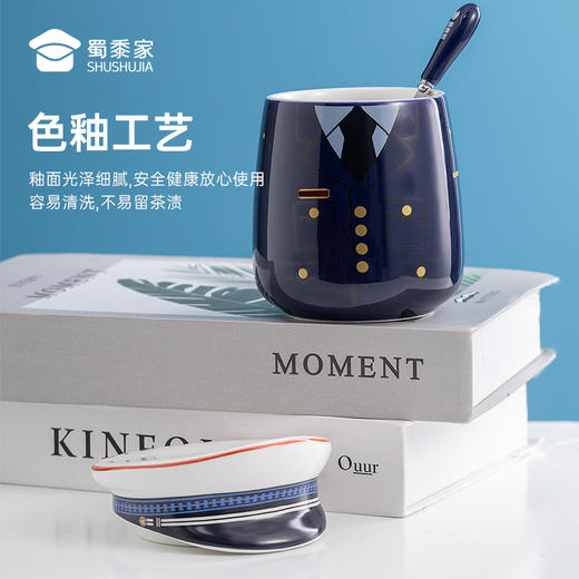 【实付满199送钥匙扣】【消防陶瓷杯】创意手柄马克杯 创意水杯 商品图4