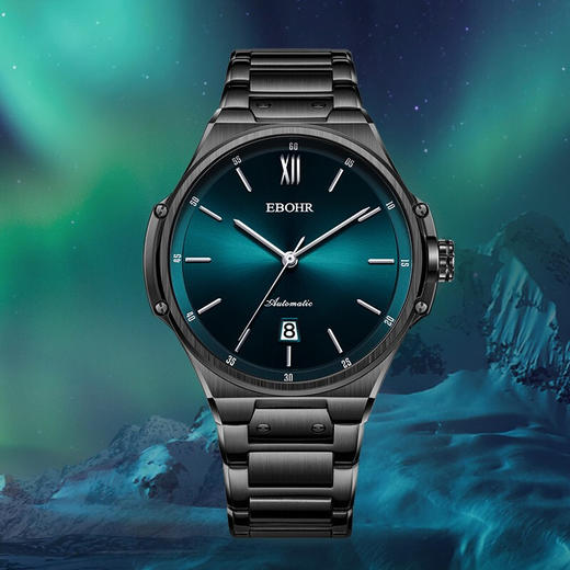 依波手表男全自动机械男表探索者系列极光防水腕表1125 商品图1