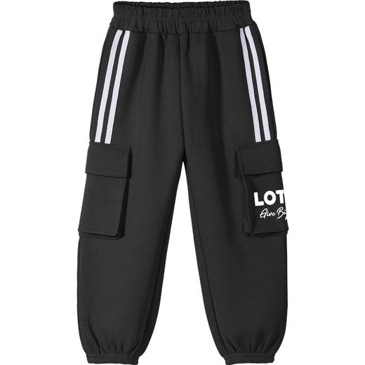 贝田男童运动裤春春款儿童工装裤2025春装酷帅洋气男孩春季裤子潮 商品图4