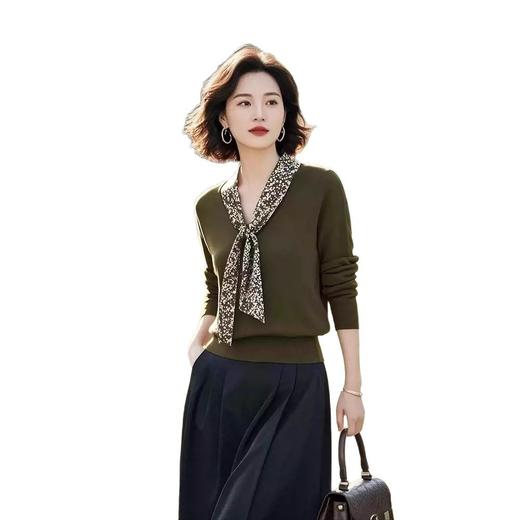 雀说洋气欧货时髦超好看时尚毛衣高端精致针织衫打底AL943582 商品图4