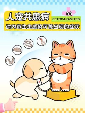 人宠共患病——体内寄生虫感染可能的症状