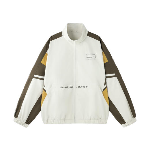 BJHG不计后果复古运动外套男款秋季新款结构撞色设计感夹克外套女 商品图3