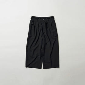 DIGAWEL Wide tuck pants 高密度羊毛府绸抗皱垂坠阔腿裤