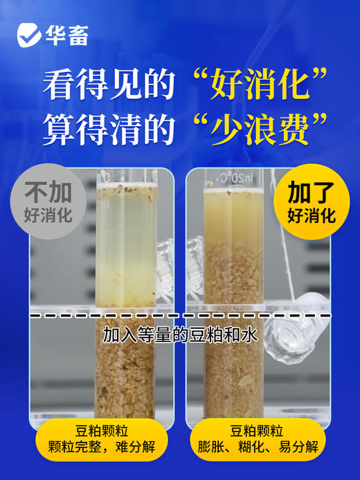 华畜好消化 促采食催肥 防过料 光吃不长 提高饲料利用率 商品图1
