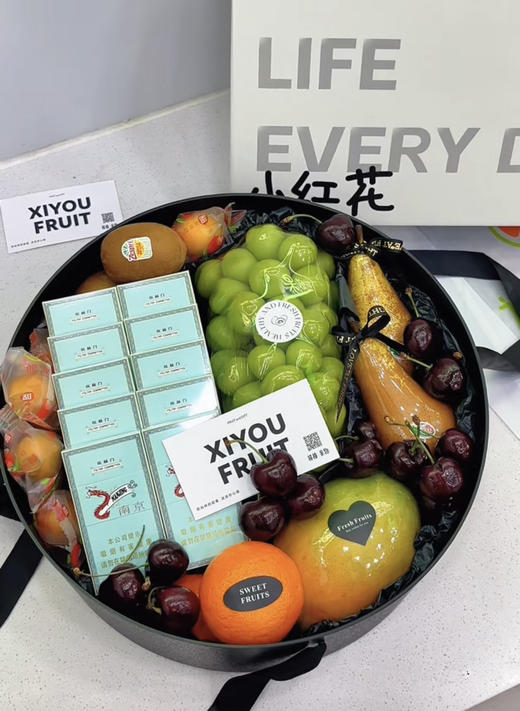 圆形水果礼盒（定金） 商品图2
