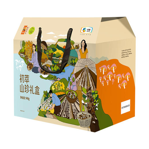 初萃物华天宝罐装山珍礼盒948g 商品图3