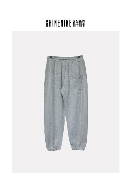 34393679拼接束脚针织裤 商品图1