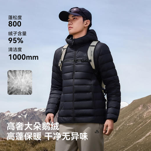 【经典3.0】伯希和轻薄排骨羽绒服800蓬女外套户外冲锋衣内胆男 商品图1
