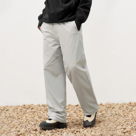 714street新雪丽3M暖绒棉裤2025冬季潮牌宽松直筒裤三防休闲裤男 商品图2