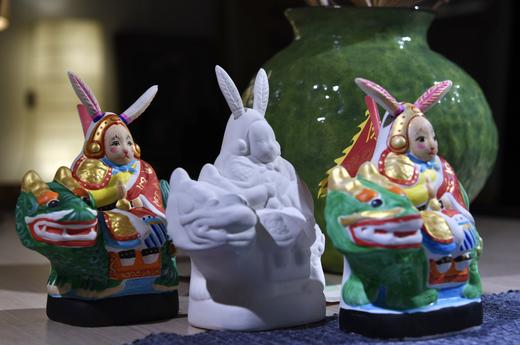 正安 秋分手作 和明·兔儿爷彩绘&非遗鱼灯 祈愿家宅永安照亮团圆路 中秋月满处即故乡 商品图10