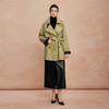 QG001斯尔丽25新款经典复古时尚慵懒风不压个子一手长廓形小个子风衣 商品缩略图3