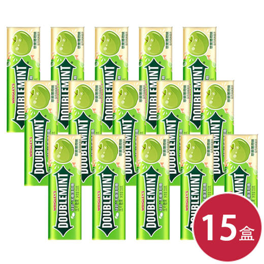 绿箭薄荷糖苹果薄荷35粒铁盒装*15(6923450670804) 商品图0