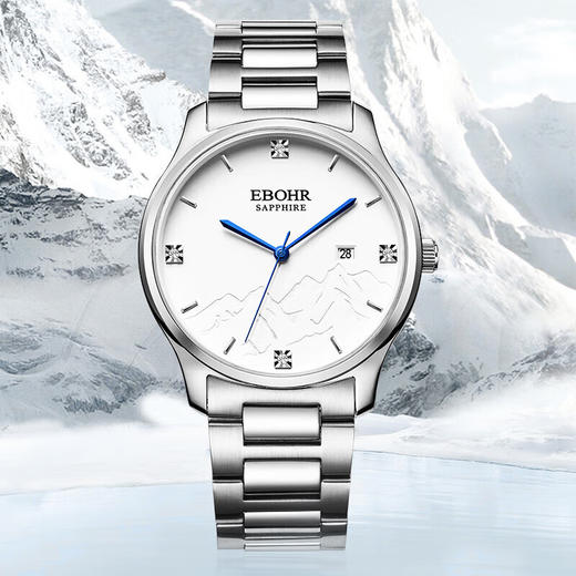 依波手表男正品经典简约日历女士手表防水石英手表男情侣手表5168 商品图4