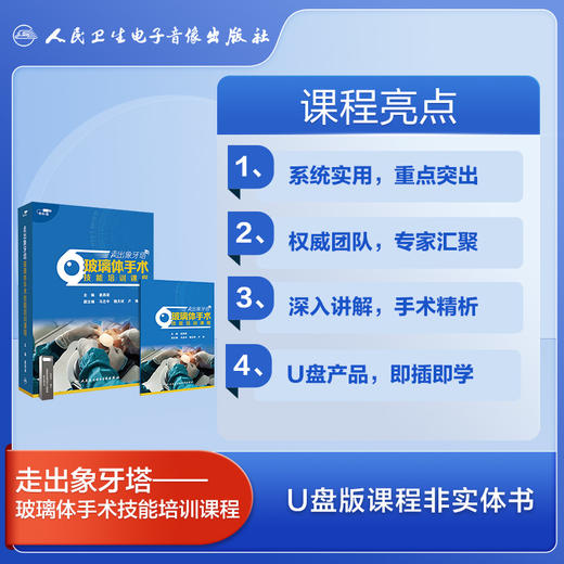 走出象牙塔——玻璃体手术技能培训课程【U盘】 商品图2