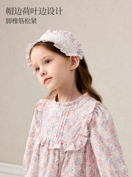 Domiamia 女宝宝梭织花边头带 1-3岁法式蕾丝发饰 商品图2