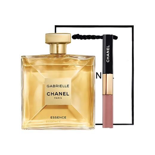【送礼袋】CHANEL/香奈儿嘉柏丽尔(天性) 100ML+香奈儿双头唇釉唇蜜4.5ml+3.5ml 香港直邮 商品图12