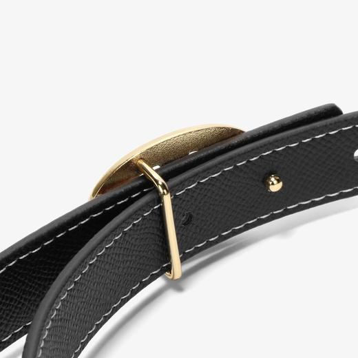 SADI萨迪猪鼻子光面带扣时尚腰带真皮女款皮带双面AAP80040 商品图2