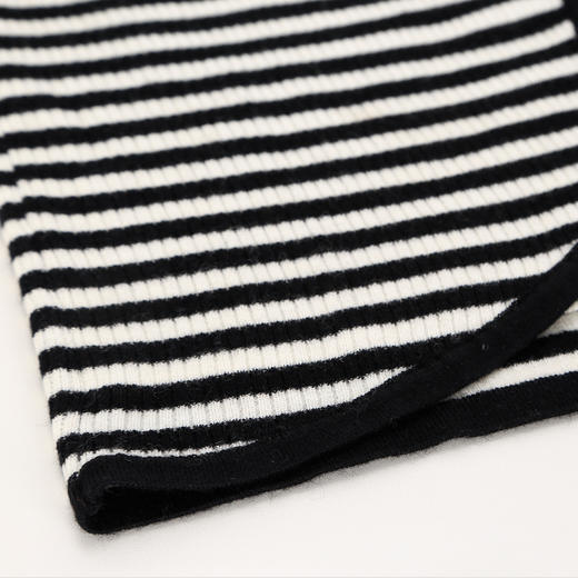 QG631斯尔丽25新款假两件上衣含羊毛撞色内搭拉链外套百搭时尚针织衫 商品图8