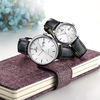 依波表手表EBOHR情侣款男表女表机械表腕表防水皮带日历3617 商品缩略图3