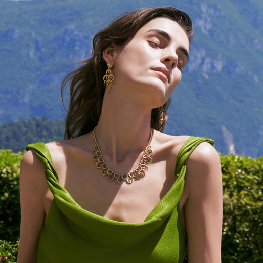 【秋季上新】Garden of Eden 伊甸园系列 |  太阳花项链 商品图3