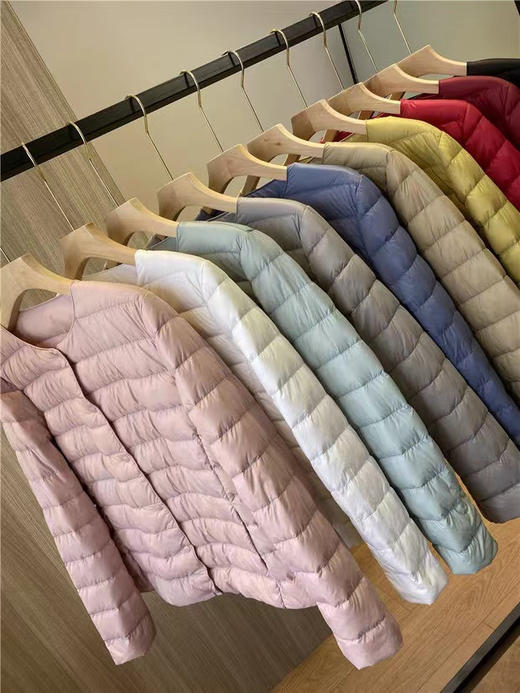 【U家同款羽绒服马甲/长袖】秋冬巨实用的款，外穿/做内胆均可！百搭圆领设计，工厂回馈的好货✊日资大厂出！ 商品图14