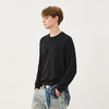 714street美丽诺羊毛混纺打底T恤男2025秋冬情侣装莫代尔长袖上衣 商品缩略图0