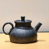 黑陶渗碳高身水平壶 商品缩略图0
