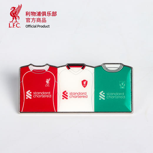 【官网同款】利物浦俱乐部 | 25-26赛季球衣徽章球迷配饰胸针 商品图4
