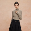 QG632斯尔丽25秋季新款超细纱支高领打底百搭细腻柔软贴身长袖针织衫 商品缩略图4