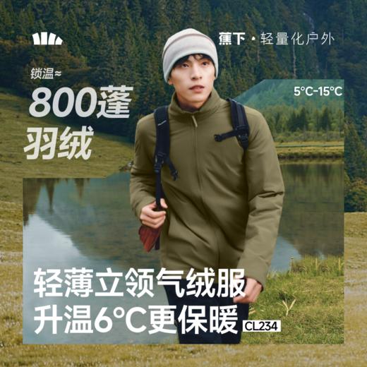 【云粉节】【2件8.5折】6楼蕉下男士气绒外套（立领、中暖）CL234吊牌价399 商品图0