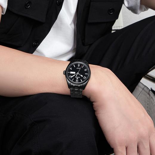 依波表手表男正品腕表潮酷双日历防水石英表钢带男士手表5176 商品图1