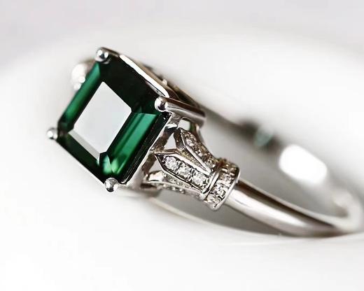 1.35ct刻面碧玺戒指 商品图3